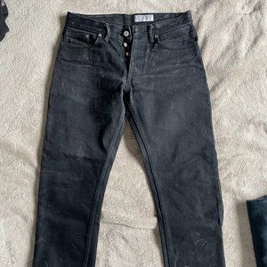 Gustin Black x Black 23 oz selvedge denim Heavy AF jeans